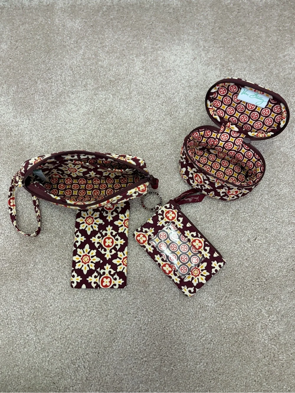 4 Piece Matching Vera Bradley Set